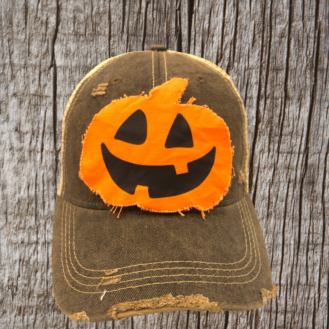 Pumpkin Hat, Fall Hat, Halloween Cap