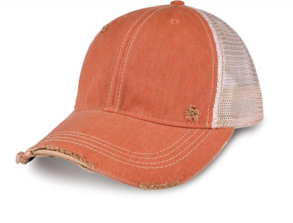 American Flag glitter hat by BohoGroove with sparkly patriotic red white and blue patch on orange vintage distressed snapback