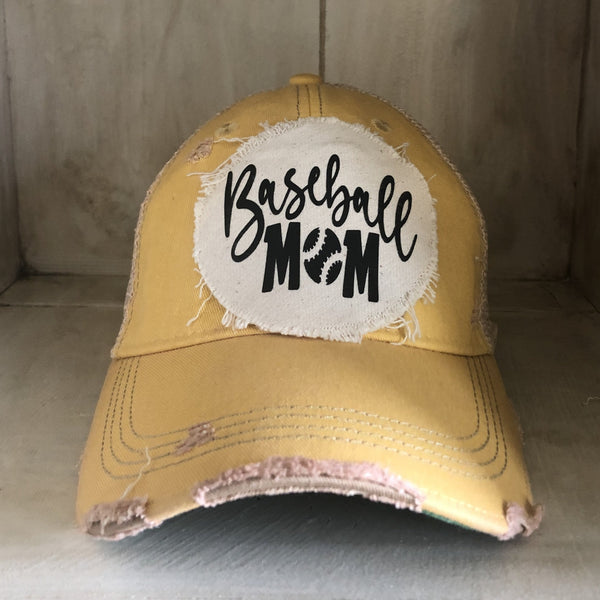BohoGroove Baseball Mom Hat – Sports Mom Snapback Hat | Baseball Fan Cap