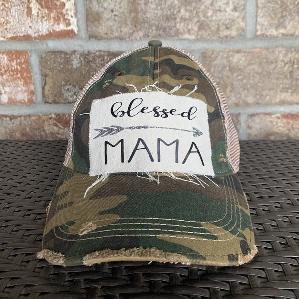 Blessed Mama Hat, Mom Hat