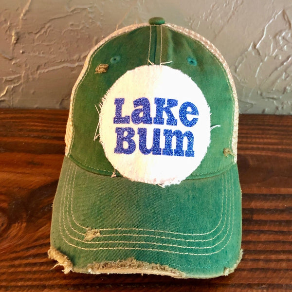 Lake Bum Hat, Lake Hat, Summer Hat