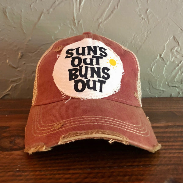 Sun's Out Buns Out, Summer Hat